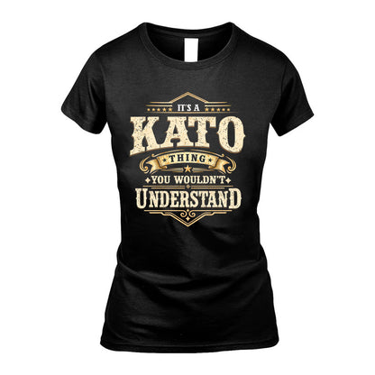 KATO HH-F009–Personalized Name Quote Apparel “It’s an NAME Thing You Wouldn’t Understand”