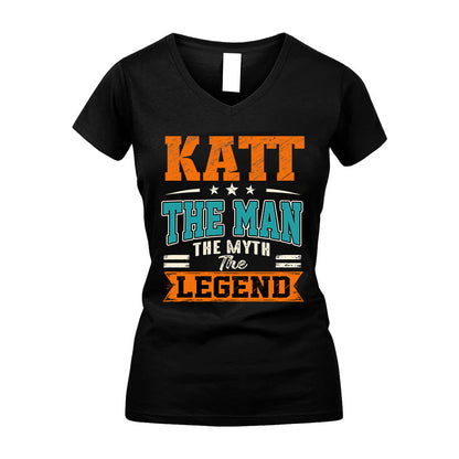 KATT HH F007 The Man The Myth The Legend Personalized Shirt – Gift for Men
