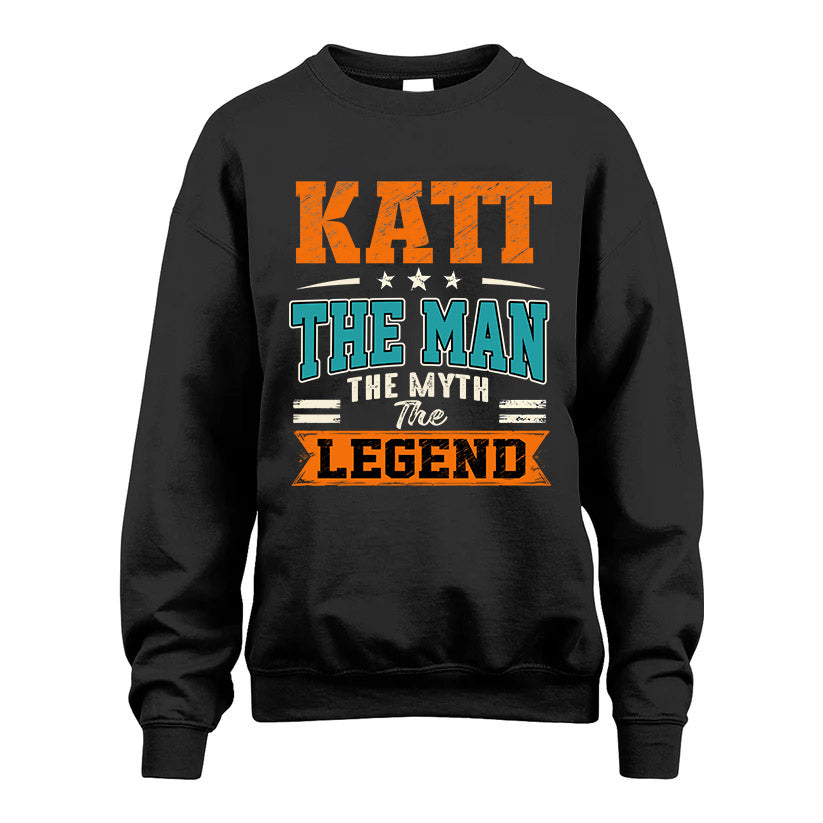 KATT HH F007 The Man The Myth The Legend Personalized Shirt – Gift for Men
