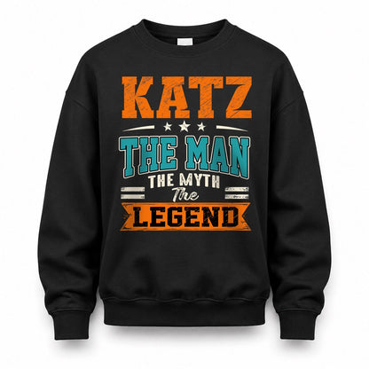 KATZ HH F007 The Man The Myth The Legend Personalized Shirt – Gift for Men