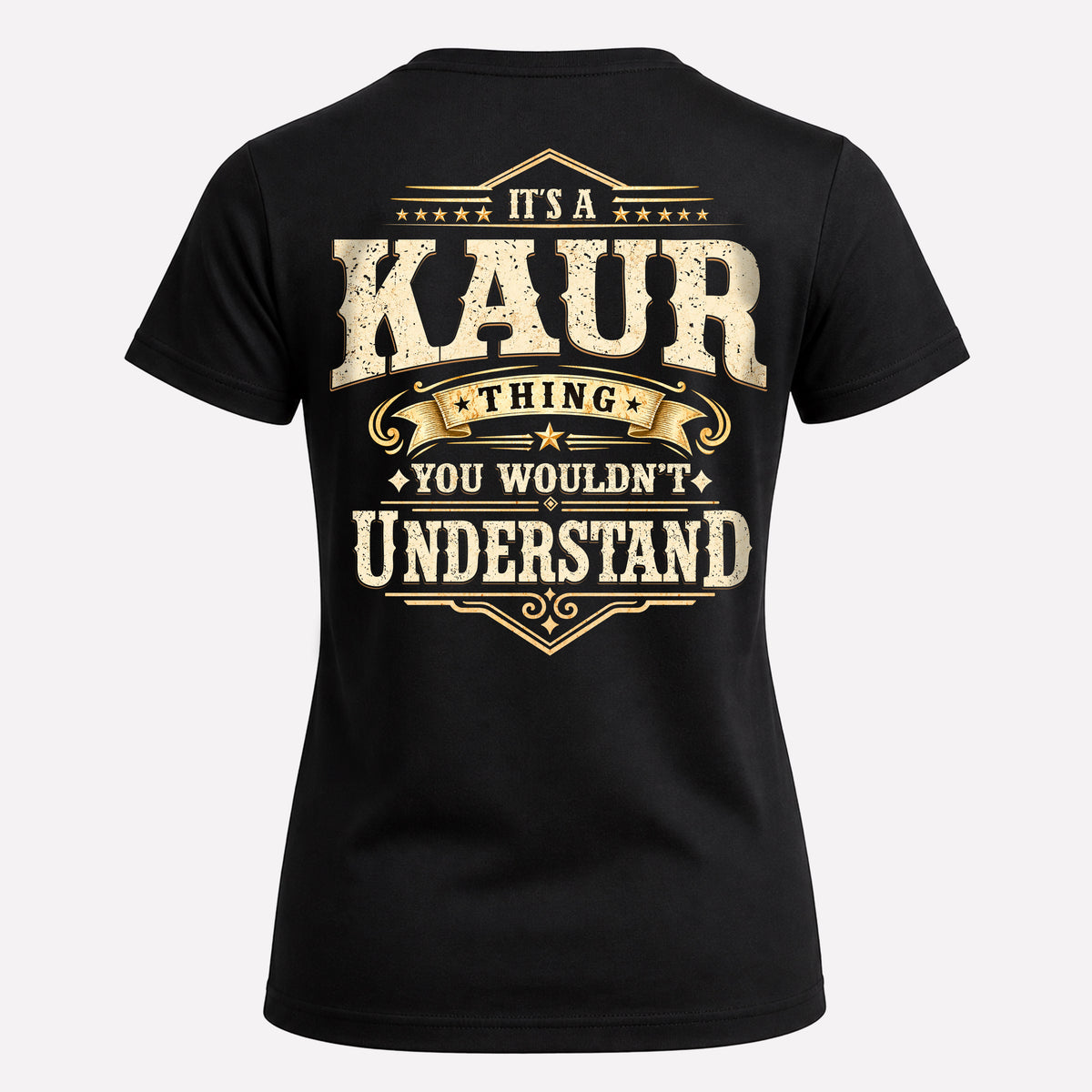 KAUR HH-F003–Personalized Name Quote Apparel “It’s an NAME Thing You Wouldn’t Understand”