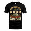 KAUR TT898-K6-229 – Personalized Funny Camping Quote Apparel “The Adventure Begins When The WiFi Ends”