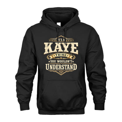 KAYE HH-F009–Personalized Name Quote Apparel “It’s an NAME Thing You Wouldn’t Understand”