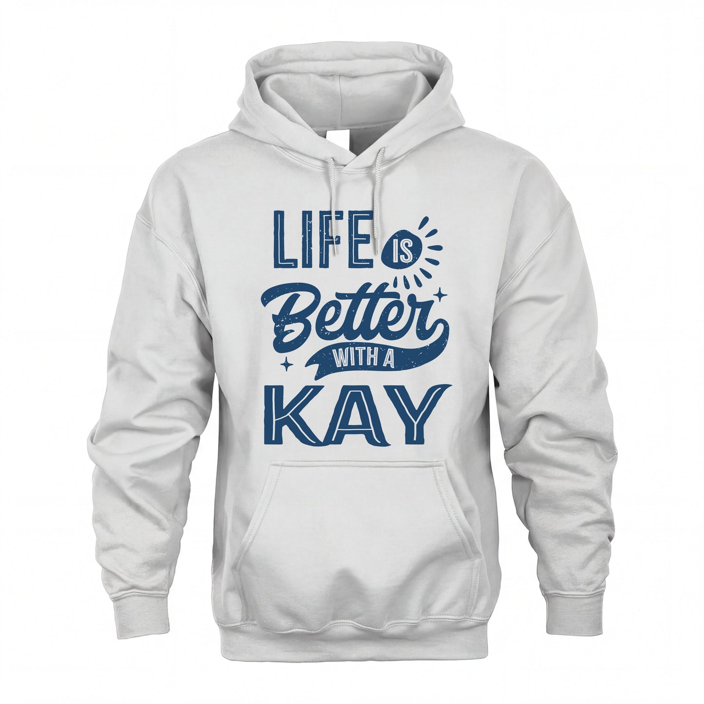 KAY HH88-K2–Personalized Name Quote T-Shirt Life Is Better With Unisex Gift