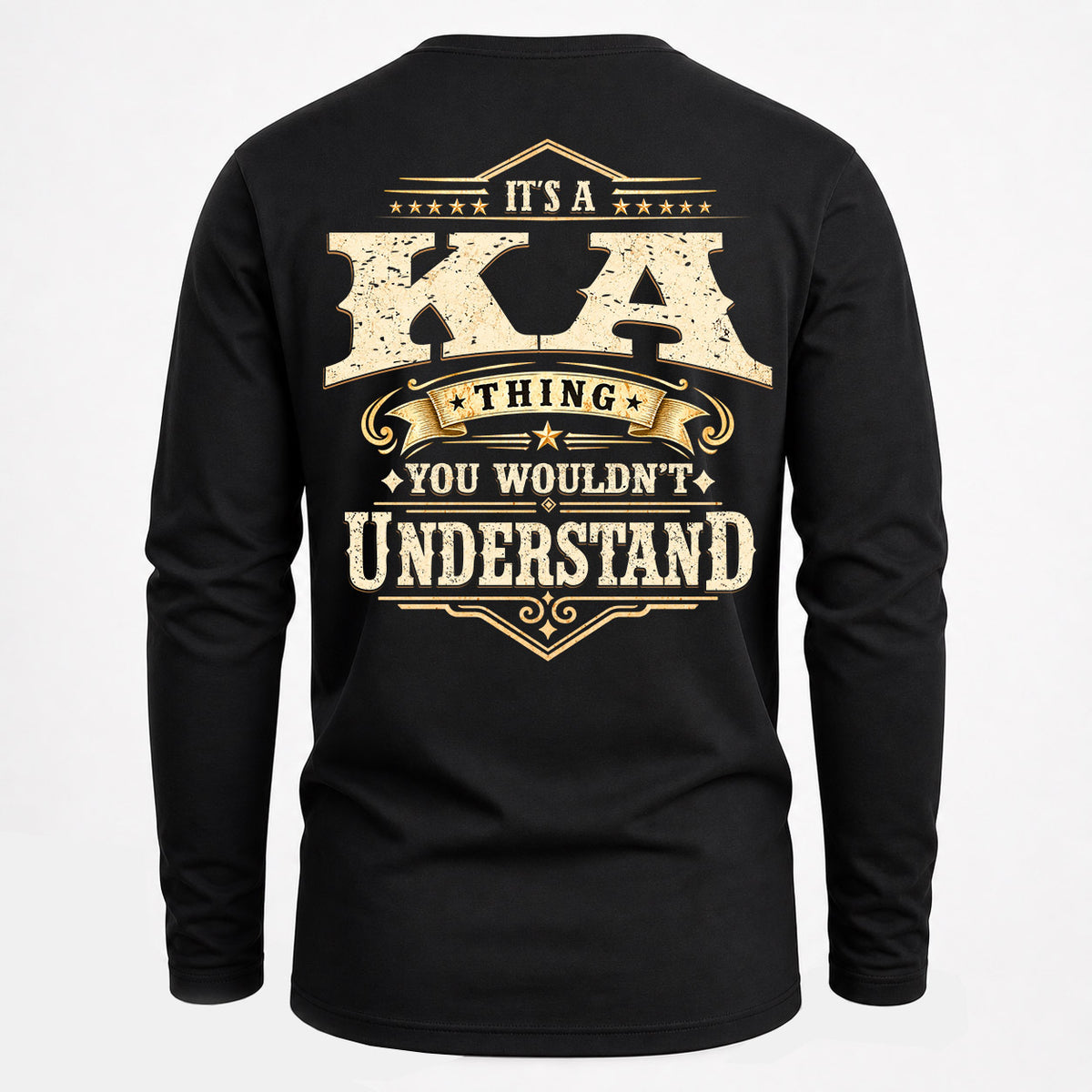 KA HH-F003–Personalized Name Quote Apparel “It’s an NAME Thing You Wouldn’t Understand”