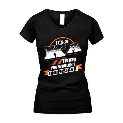KA HH88-K2-107–Personalized Name Quote Apparel “It’s a/an NAME Thing You Wouldn’t Understand”