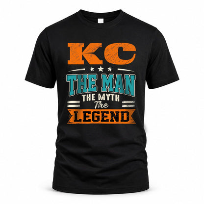 KC HH F007 The Man The Myth The Legend Personalized Shirt – Gift for Men