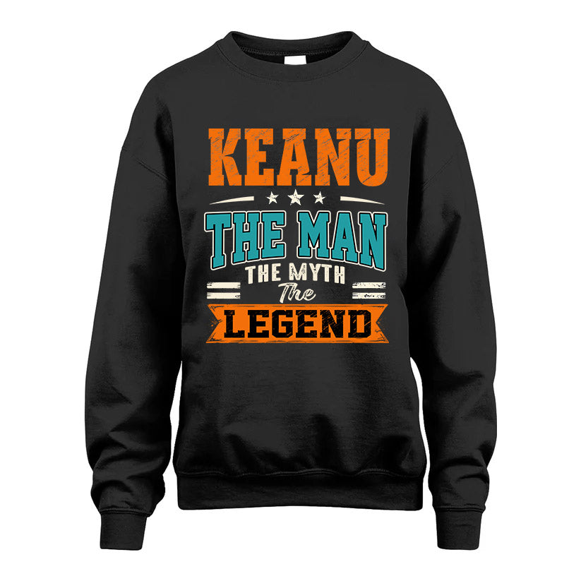 KEANU HH F007 The Man The Myth The Legend Personalized Shirt – Gift for Men