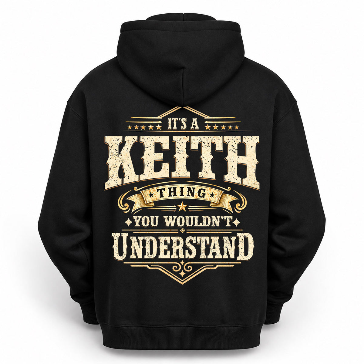 KEITH HH-F003–Personalized Name Quote Apparel “It’s an NAME Thing You Wouldn’t Understand”