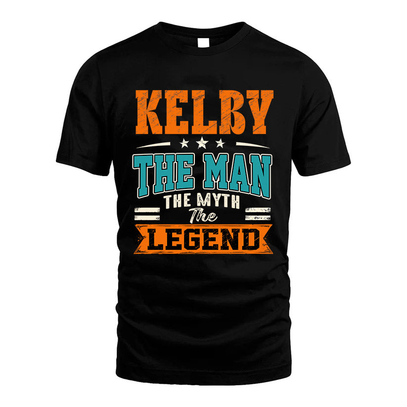 KELBY HH F007 The Man The Myth The Legend Personalized Shirt – Gift for Men