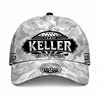 KELLER TC01 HH79 Team Your Name Hat, Personalized Camo Baseball Cap, Custom Family Gift, Gift for Him Her