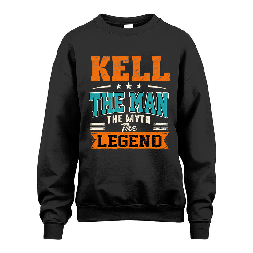 KELL HH F007 The Man The Myth The Legend Personalized Shirt – Gift for Men