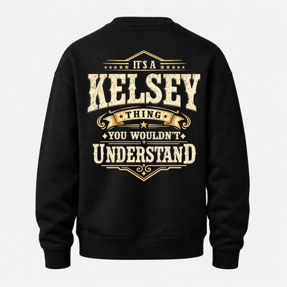 KELSEY HH-F003–Personalized Name Quote Apparel “It’s an NAME Thing You Wouldn’t Understand”