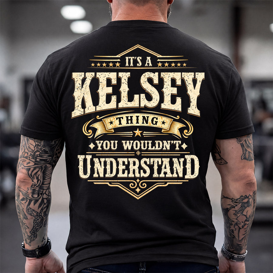 KELSEY HH-F003–Personalized Name Quote Apparel “It’s an NAME Thing You Wouldn’t Understand”