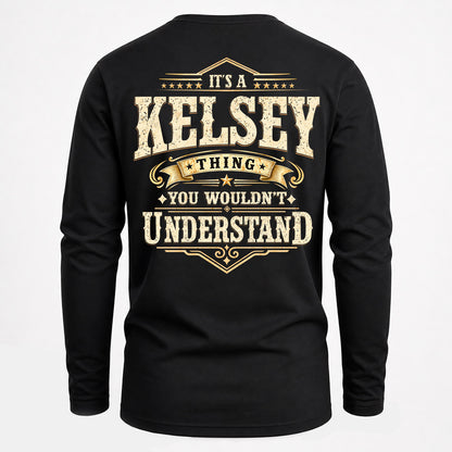 KELSEY HH-F003–Personalized Name Quote Apparel “It’s an NAME Thing You Wouldn’t Understand”