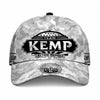 KEMP TC01 HH79 Team Your Name Hat, Personalized Camo Baseball Cap, Custom Family Gift, Gift for Him Her