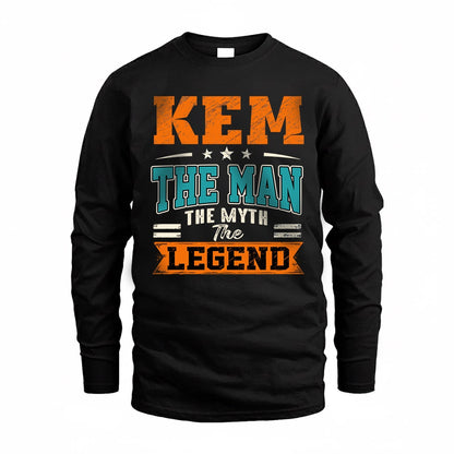KEM HH F007 The Man The Myth The Legend Personalized Shirt – Gift for Men