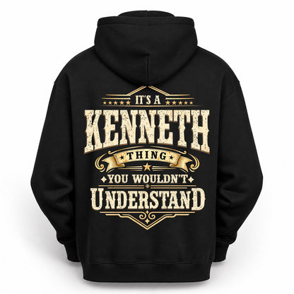 KENNETH HH-F003–Personalized Name Quote Apparel “It’s an NAME Thing You Wouldn’t Understand”