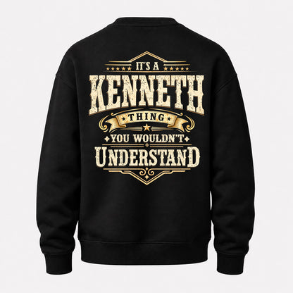 KENNETH HH-F003–Personalized Name Quote Apparel “It’s an NAME Thing You Wouldn’t Understand”