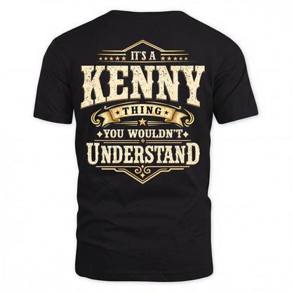 KENNY HH-F003–Personalized Name Quote Apparel “It’s an NAME Thing You Wouldn’t Understand”