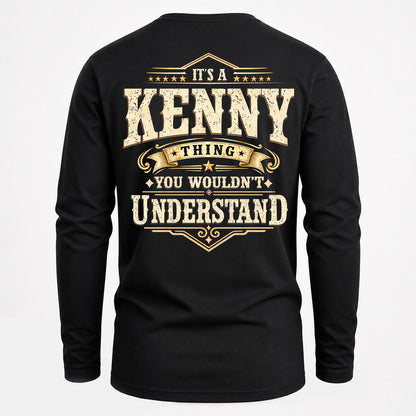 KENNY HH-F003–Personalized Name Quote Apparel “It’s an NAME Thing You Wouldn’t Understand”