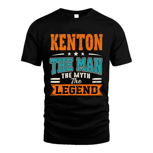 KENTON HH F007 The Man The Myth The Legend Personalized Shirt – Gift for Men