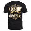 KIMBERLY HH-F003–Personalized Name Quote Apparel “It’s an NAME Thing You Wouldn’t Understand”