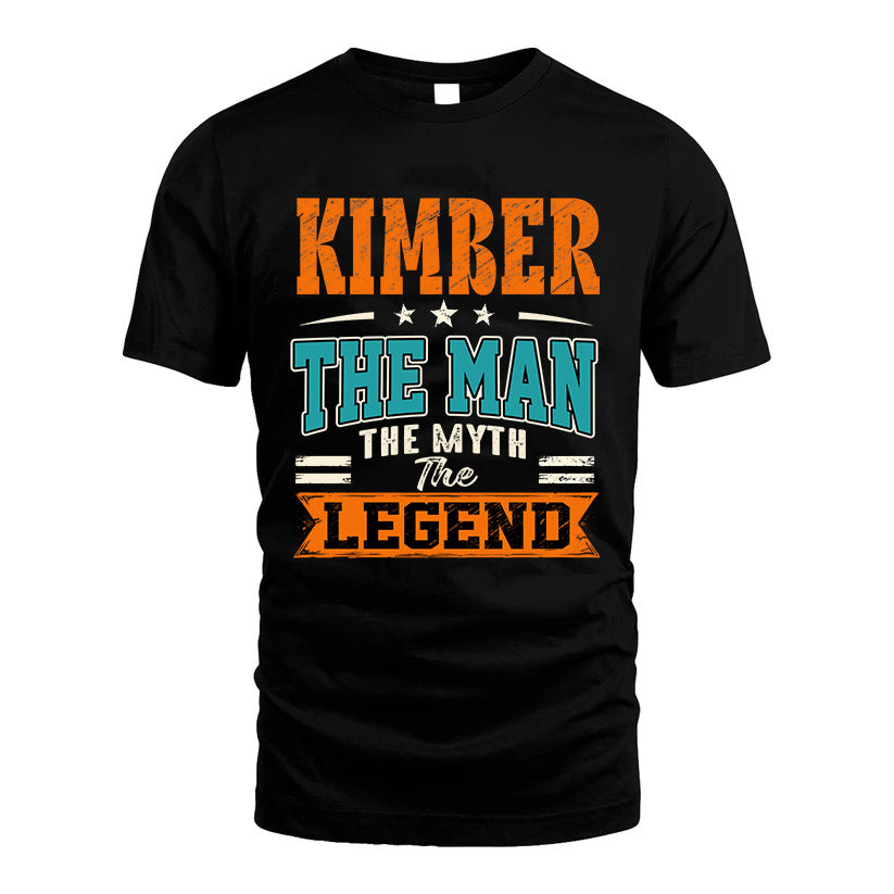 KIMBER HH F007 The Man The Myth The Legend Personalized Shirt – Gift for Men