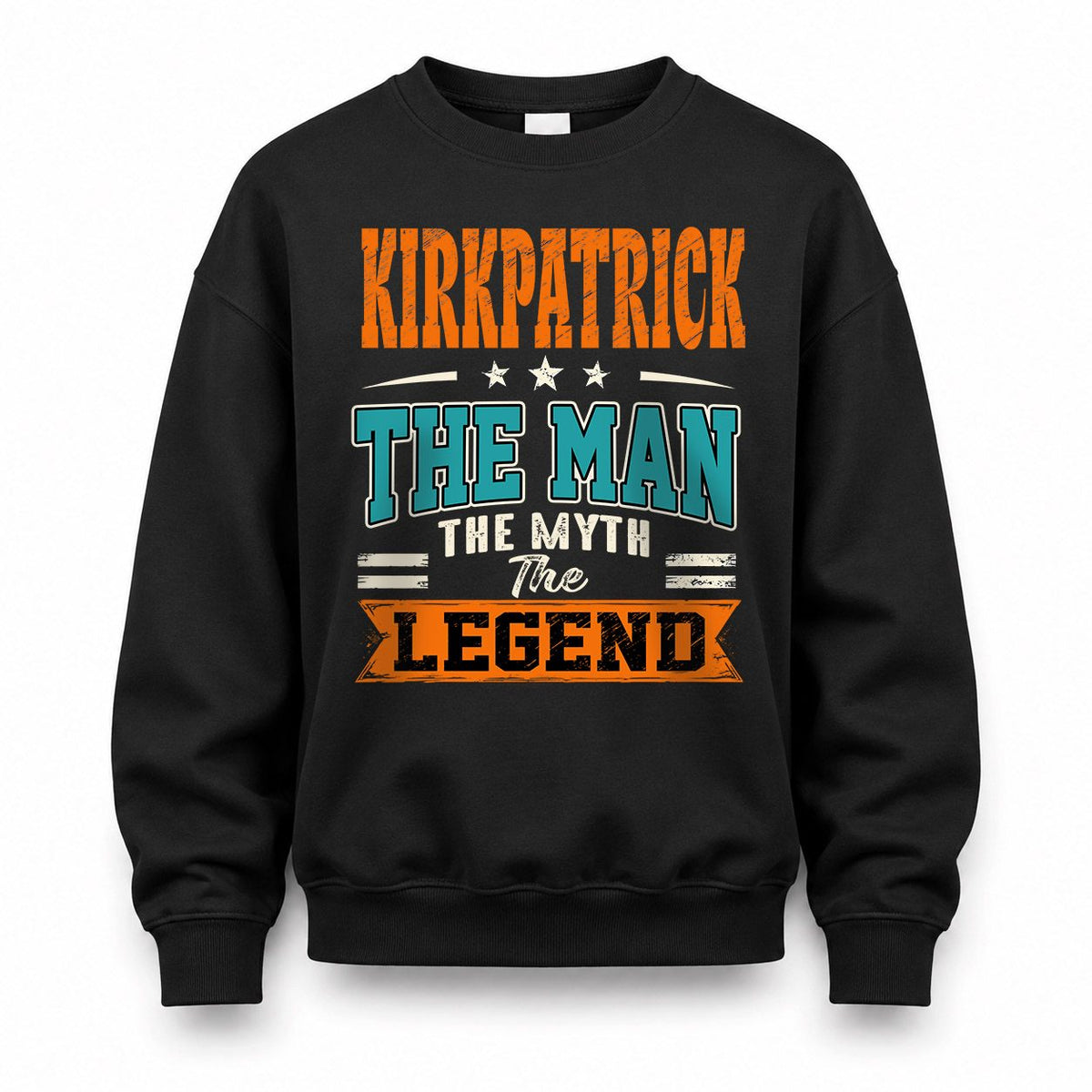 KIRKPATRICK HH F007 The Man The Myth The Legend Personalized Shirt – Gift for Men