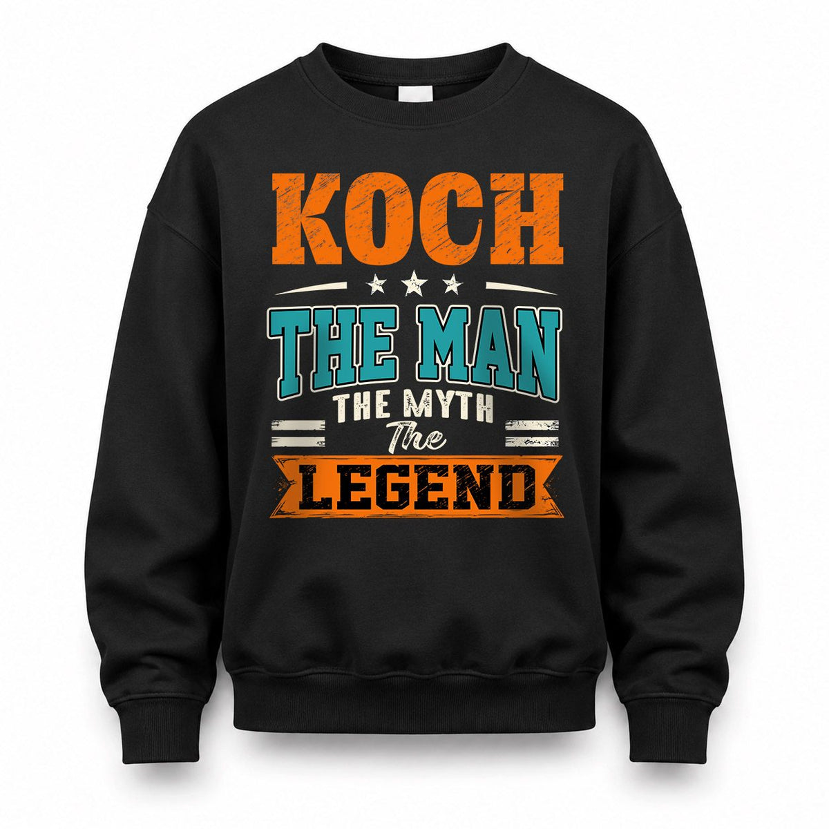 KOCH HH F007 The Man The Myth The Legend Personalized Shirt – Gift for Men