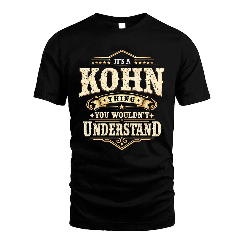 KOHN HH-F009–Personalized Name Quote Apparel “It’s an NAME Thing You Wouldn’t Understand”