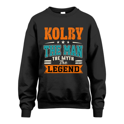 KOLBY HH F007 The Man The Myth The Legend Personalized Shirt – Gift for Men