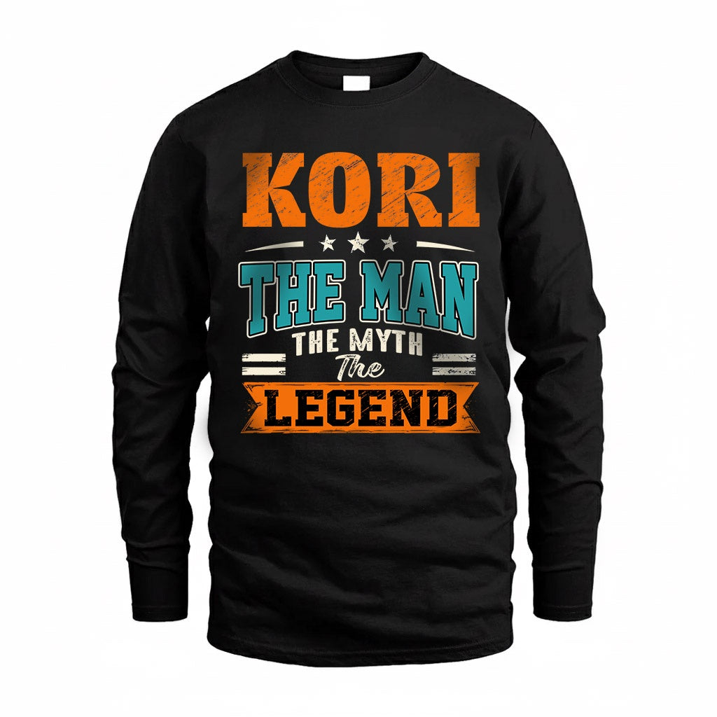 KORI HH F007 The Man The Myth The Legend Personalized Shirt – Gift for Men
