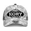 KORY TC01 HH79 Team Your Name Hat, Personalized Camo Baseball Cap, Custom Family Gift, Gift for Him Her