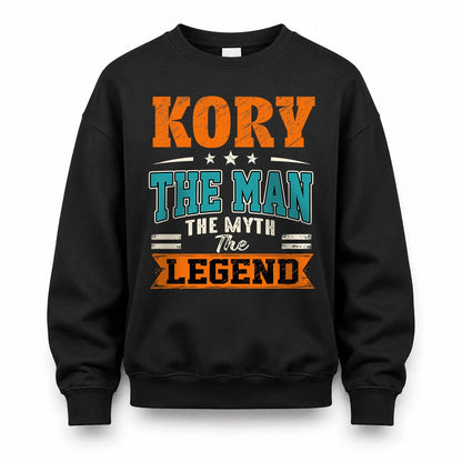 KORY HH F007 The Man The Myth The Legend Personalized Shirt – Gift for Men