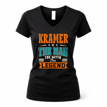 KRAMER HH F007 The Man The Myth The Legend Personalized Shirt – Gift for Men