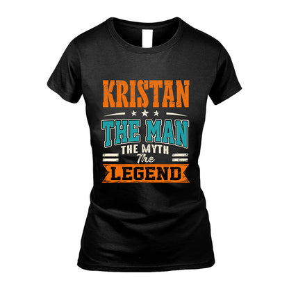 KRISTAN HH F007 The Man The Myth The Legend Personalized Shirt – Gift for Men