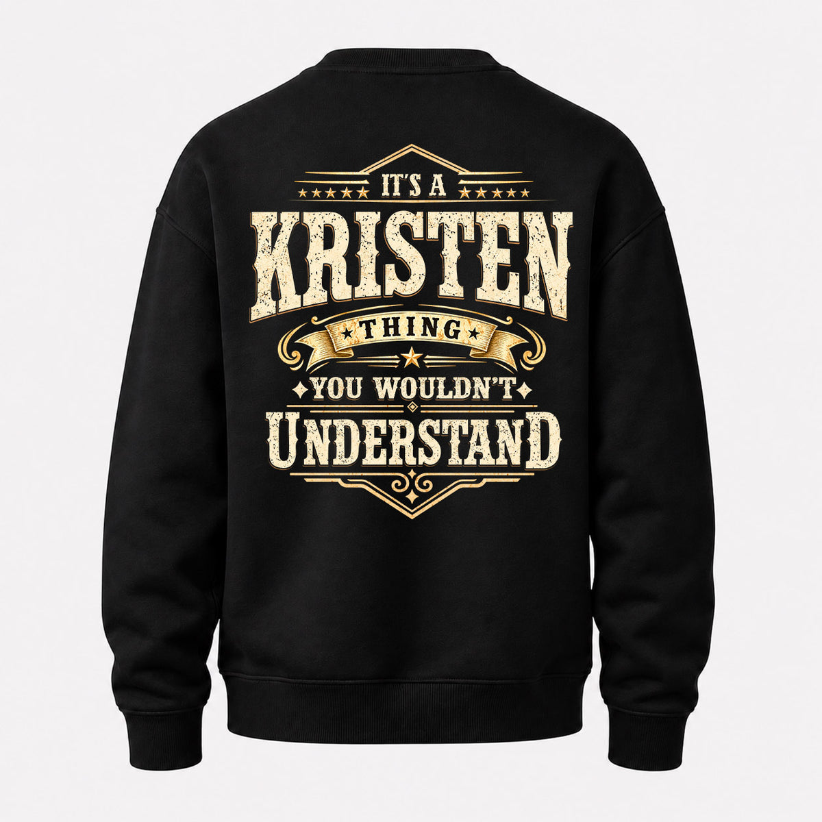 KRISTEN HH-F003–Personalized Name Quote Apparel “It’s an NAME Thing You Wouldn’t Understand”