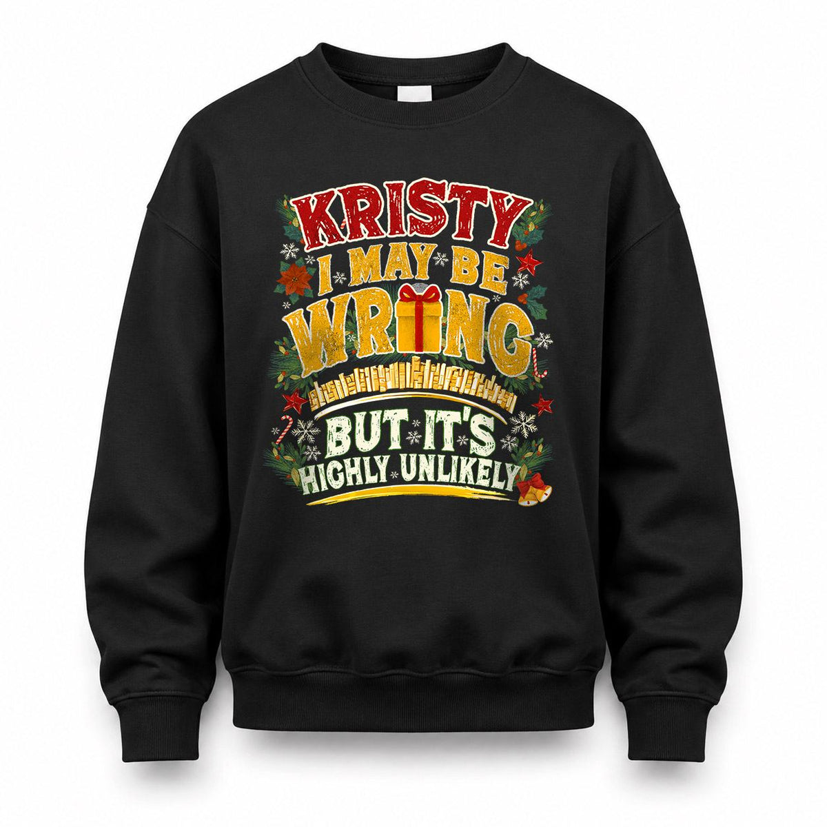 KRISTY HH-F010 Personalized Name Funny Tshirt