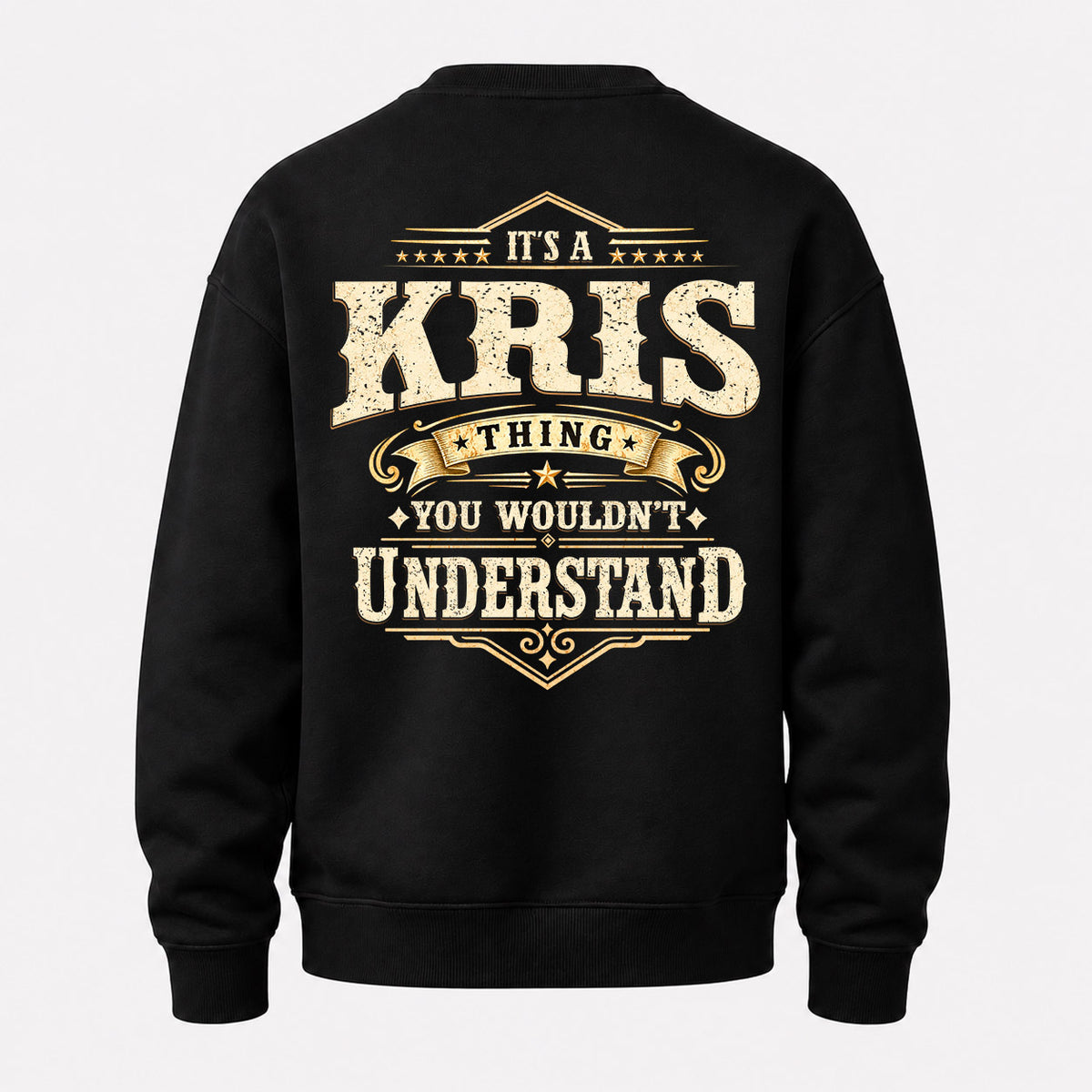 KRIS HH-F003–Personalized Name Quote Apparel “It’s an NAME Thing You Wouldn’t Understand”