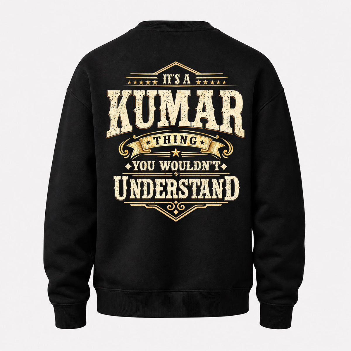 KUMAR HH-F003–Personalized Name Quote Apparel “It’s an NAME Thing You Wouldn’t Understand”
