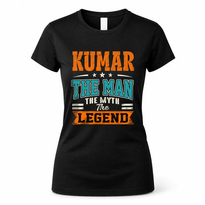 KUMAR HH F007 The Man The Myth The Legend Personalized Shirt – Gift for Men