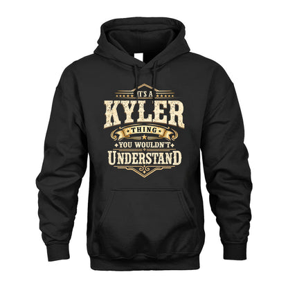 KYLER HH-F009–Personalized Name Quote Apparel “It’s an NAME Thing You Wouldn’t Understand”
