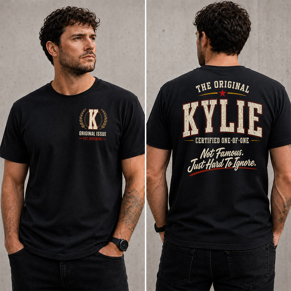 KYLIE W65-F6-168 – Personalized Original Issue Apparel “The Original NAME Certified One-of-One"