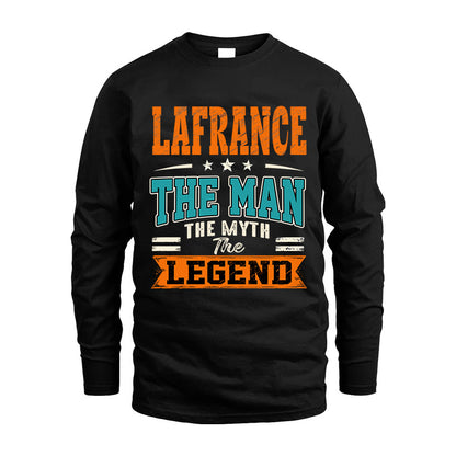 LAFRANCE HH F007 The Man The Myth The Legend Personalized Shirt – Gift for Men