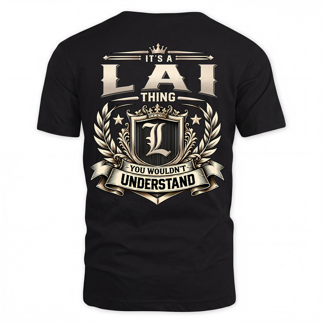 LAI HH-F006 Thing Personalized Name T Shirt – You Wouldn’t Understand