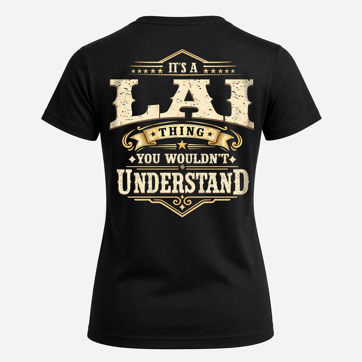 LAI HH-F003–Personalized Name Quote Apparel “It’s an NAME Thing You Wouldn’t Understand”