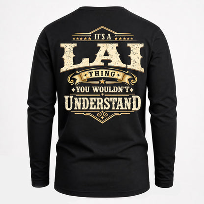 LAI HH-F003–Personalized Name Quote Apparel “It’s an NAME Thing You Wouldn’t Understand”
