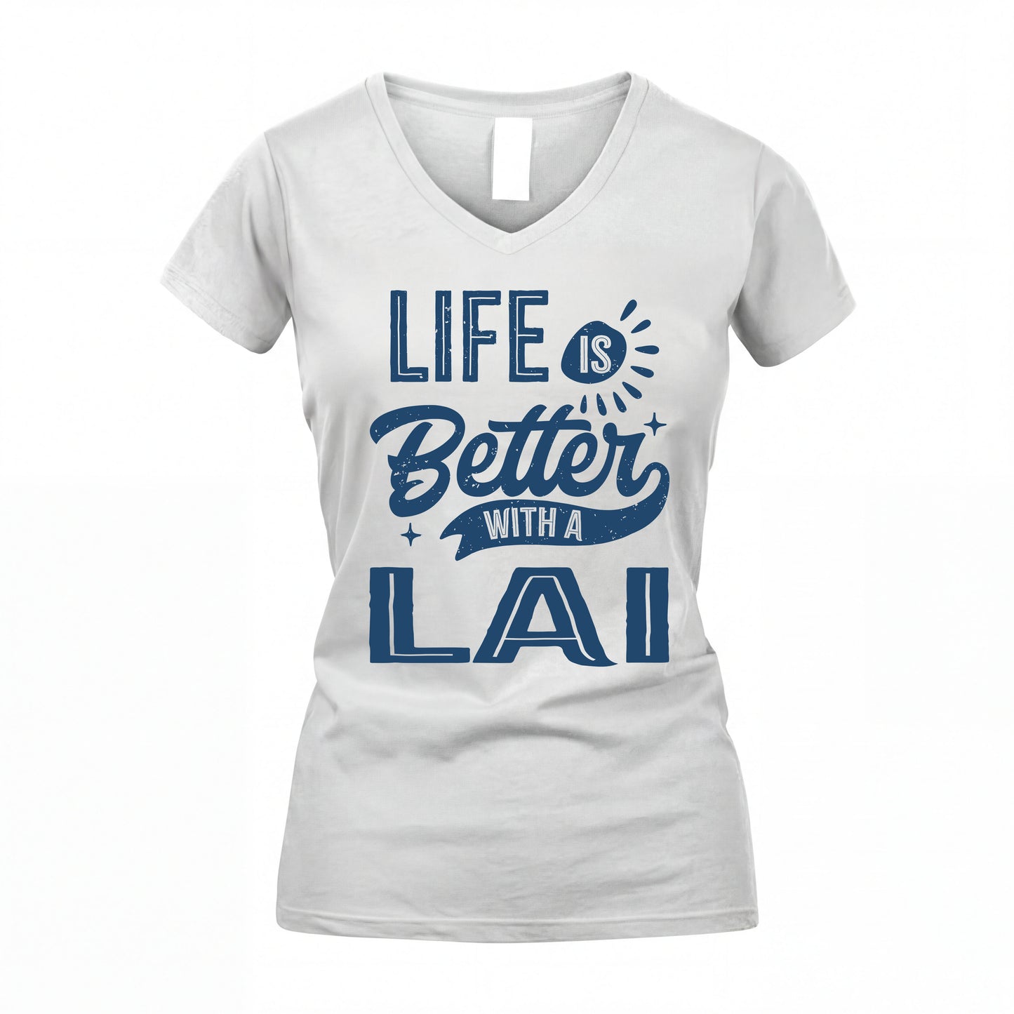 LAI HH88-K2–Personalized Name Quote T-Shirt Life Is Better With Unisex Gift