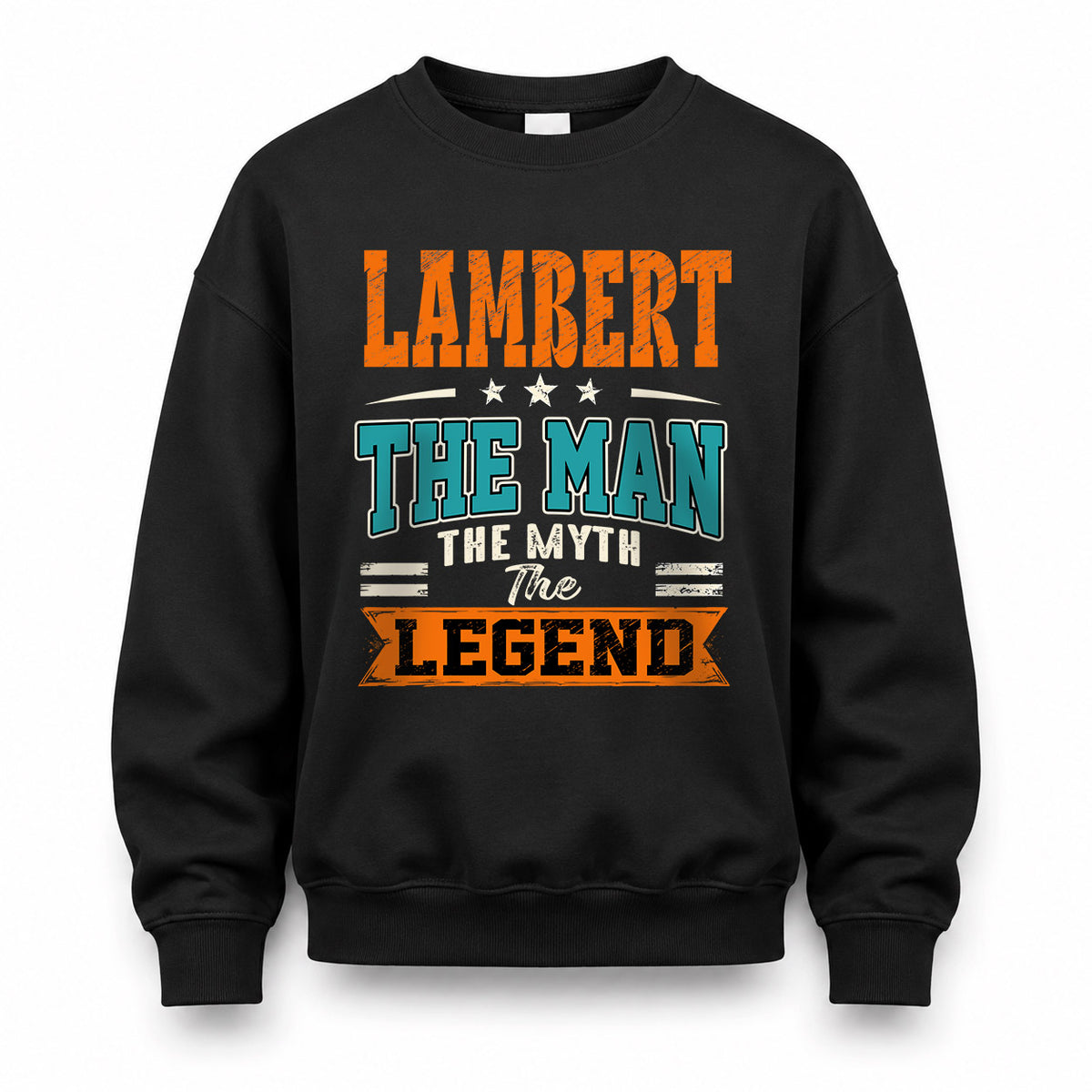 LAMBERT HH F007 The Man The Myth The Legend Personalized Shirt – Gift for Men